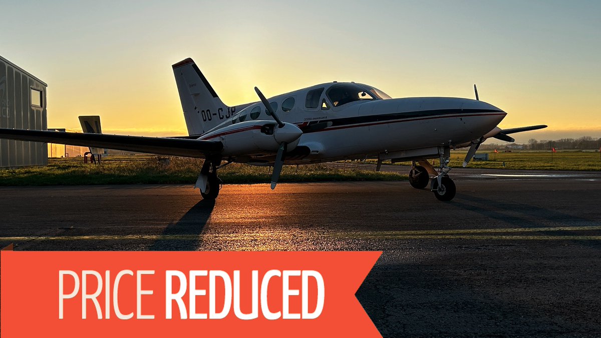 AircraftBroker1's tweet image. Major Price Reduction Alert!

We are thrilled to announce a HUGE price drop on our stunning Cessna 414A! This twin-engine beauty is now more affordable than ever. 

faaircraftsales.com/current_listin…

#cessna414 #aircraftsales #aircraftforsale #cessna414a #chancellor #cessnachancellor