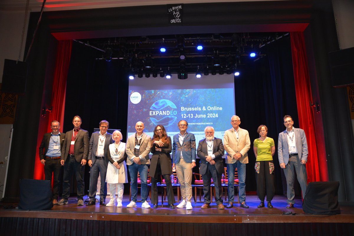 earsc's tweet photo. We congratulate the newly elected #EARSC directors and thank all the previous directors for their work during the last year!
A special thanks to the members who managed to join us in Brussels for AGM & #EXPANDEO2024! https://t.co/F298Rf2oQc