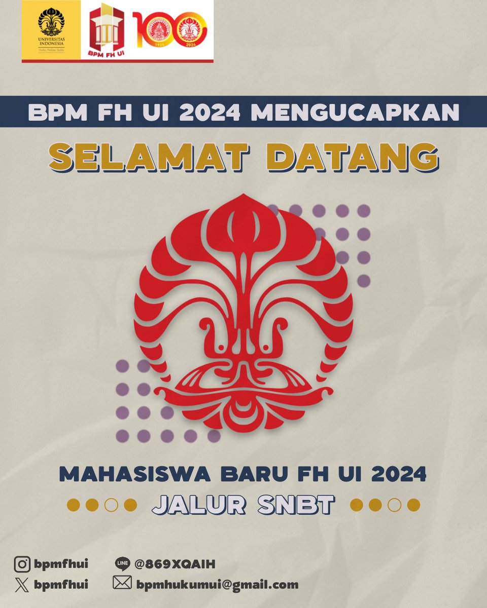 BPM FH UI 2024 tweet media