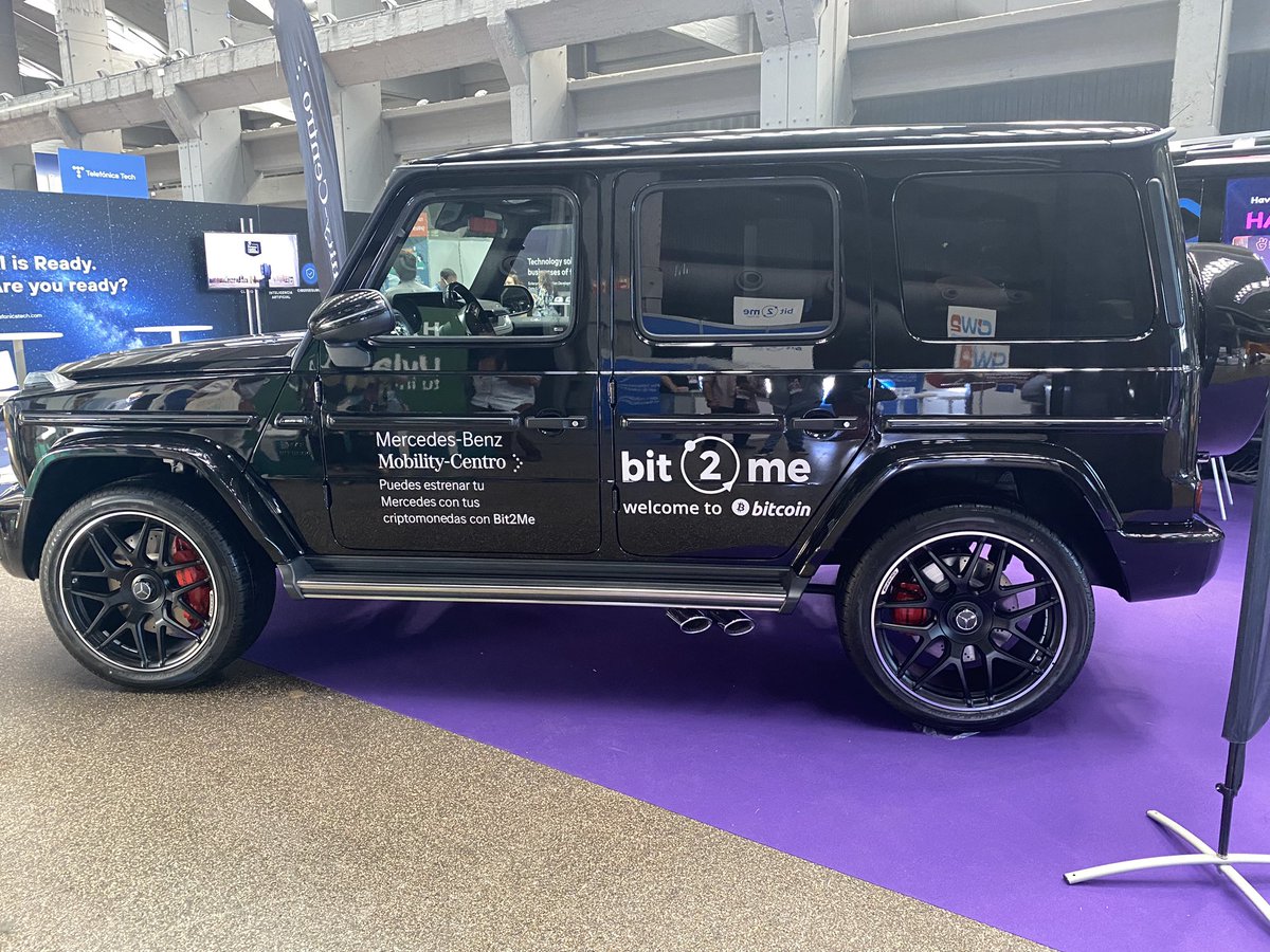 Luismig06983590's tweet image. @bit2me  comprar tú Mercedes con criptos