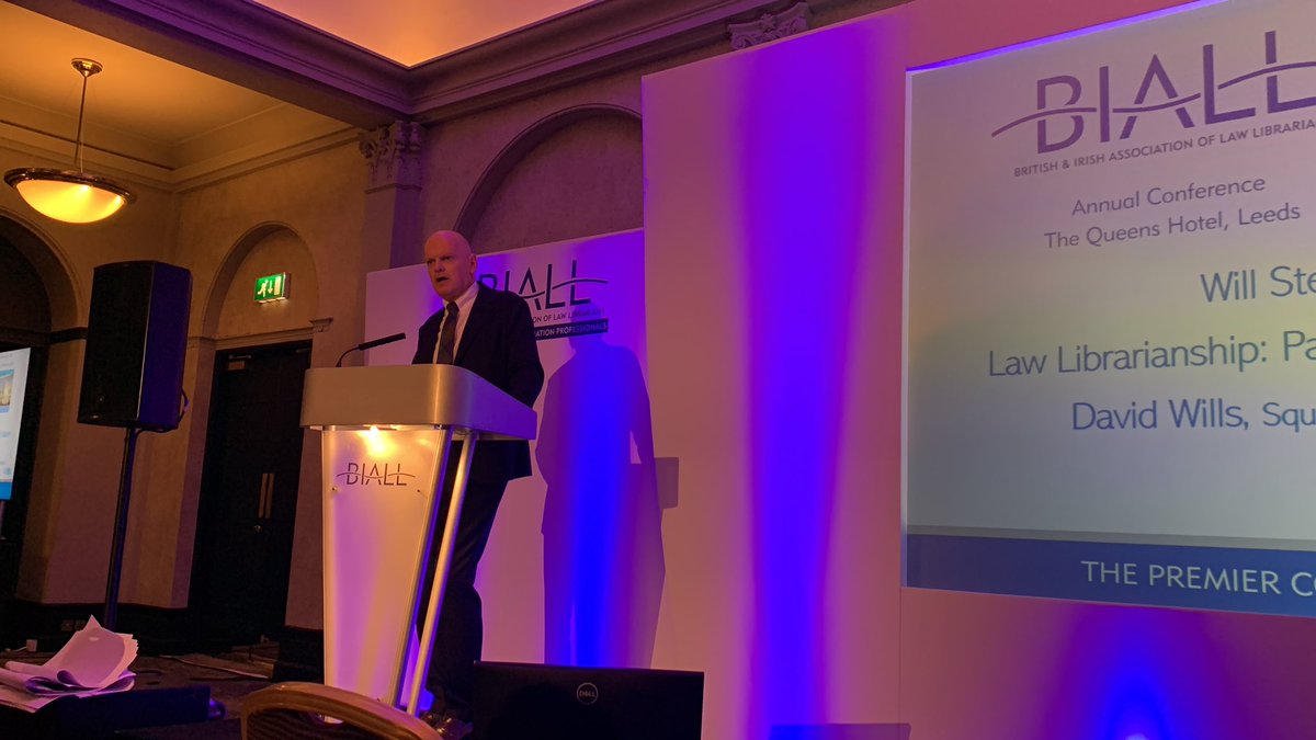 The 2nd day of #biall2024 has started with an excellent Willi Steiner Memorial Lecture from David Wills