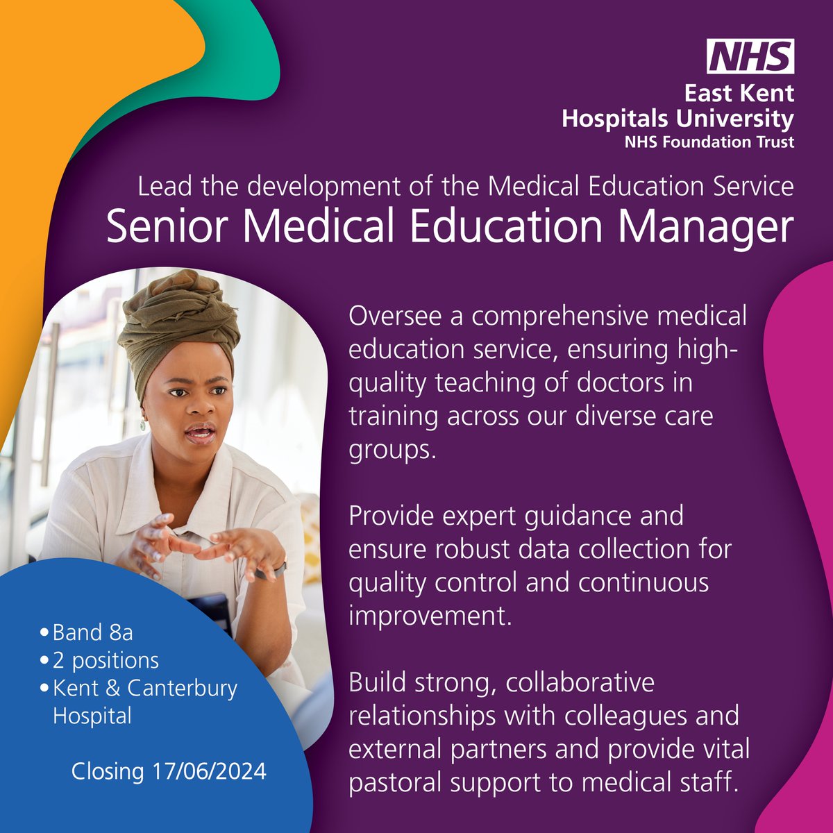 Jobs at East Kent Hospitals tweet media