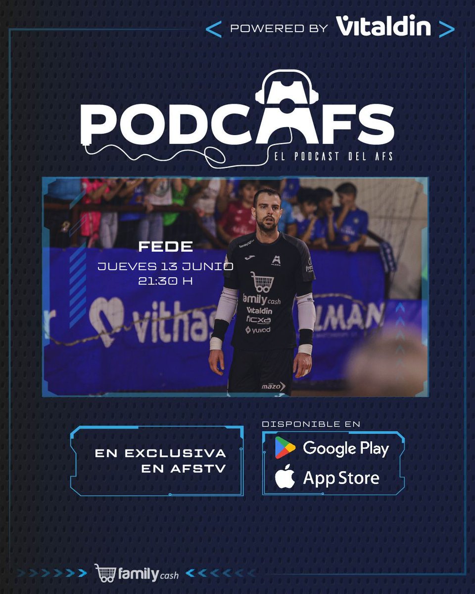 Hoy en el 𝑃𝑂𝐷𝐶𝑨𝑭𝑺... 

FEDE

En nuestra app Alzira AFSTV
Disponible en 🍏 &amp; 👾

🎧 open.spotify.com/show/1WjqAt5F4…

#Açòjacrema 🔥