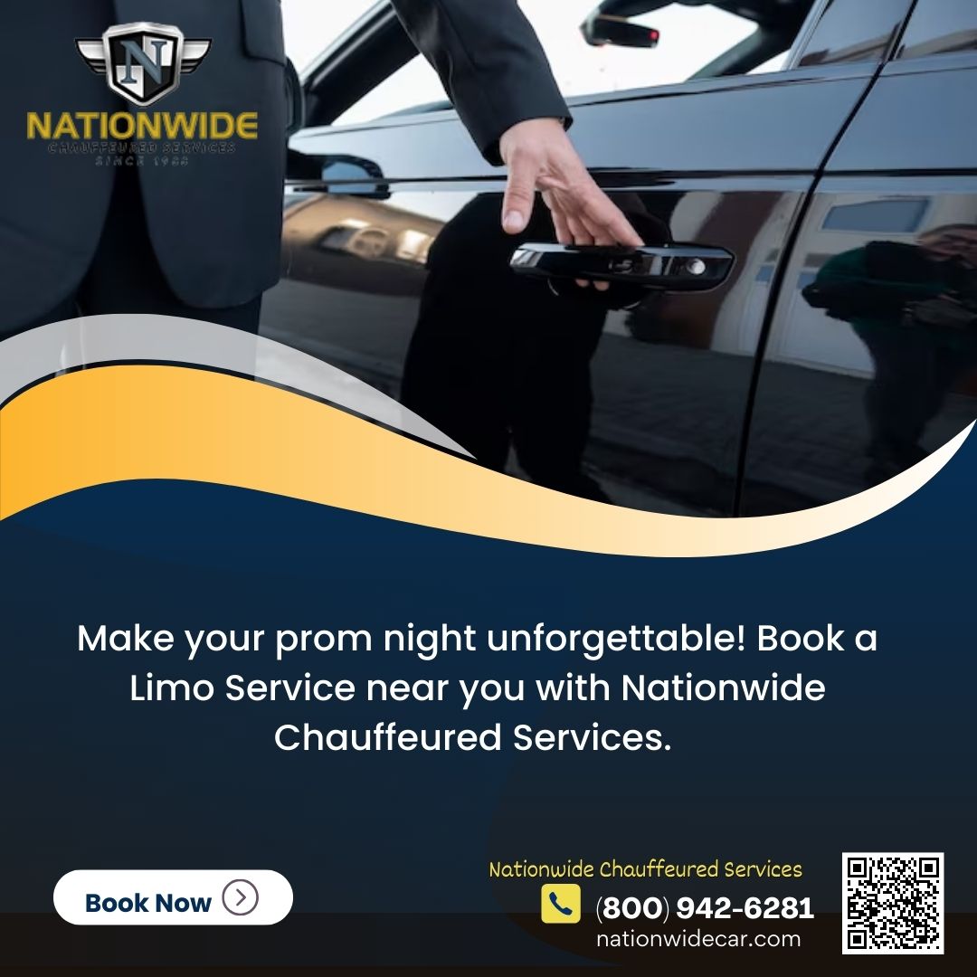 nationwidecar20's tweet image. #LimoServiceNearMeforProm
Arrive in style at prom with #NationwideChauffeuredServices! 🌟Professional #LimoServiceNearYou. Book now for a glamorous night to remember! Call (800) 942-6281 or visit tinyurl.com/mpvammkk. #PromNight #LimoService #InexpensiveLimoServiceNearMe #Limo