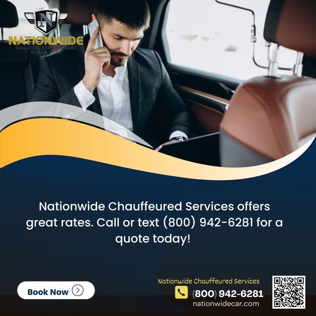 nationwidecar20's tweet image. #LimoServiceNearMePrices
Looking for #affordableLimoServiceNearYou? #NationwideChauffeuredServices offers competitive prices and exceptional quality. Call (800) 942-6281 or visit us at tinyurl.com/mpvammkk for details! #LimoService #AffordableLuxury #InexpensiveLimoService