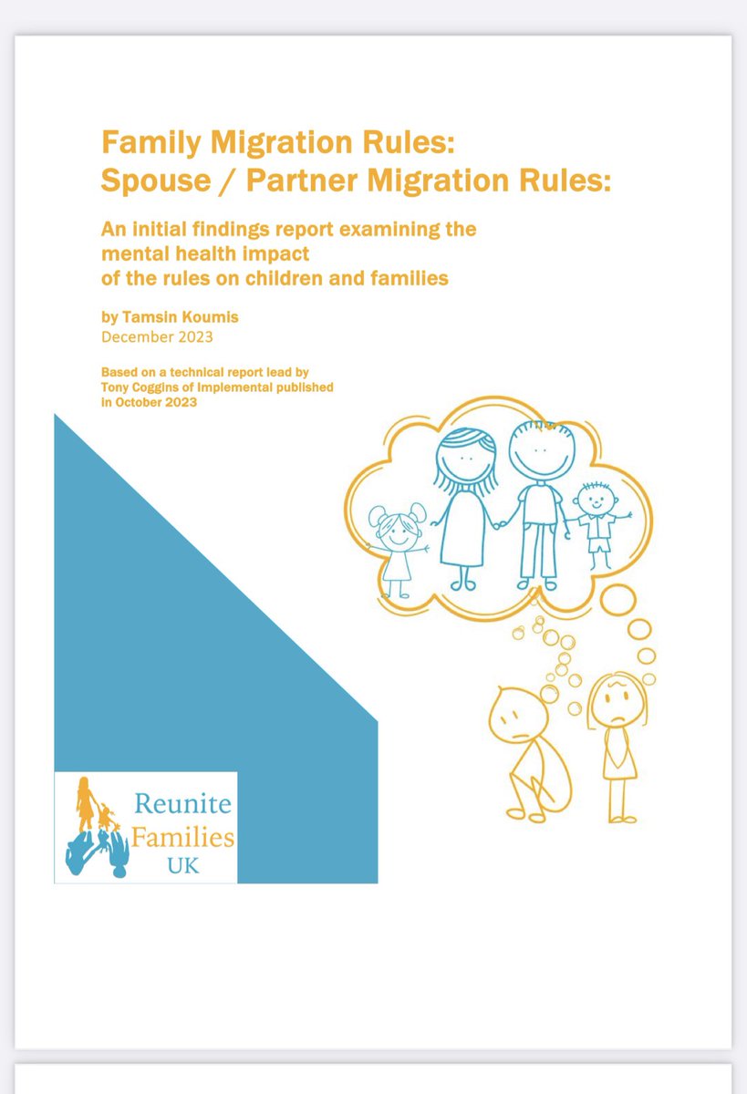 raquel_rob2002's tweet photo. “Ultimately an immigration policy will only work if it’s married up with a welfare policy.”
Family visa policies cause mental health issues to 92% of children affected
Stop the cruelty to kids. Pls help; #donate 

https://t.co/VFQOLdLXJL

#FamiliesBelongTogether @ReuniteDivFamil https://t.co/8phTivxB7I