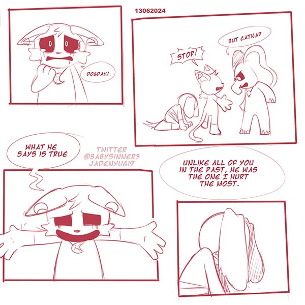 smilingcritters #dogday #catnap part 2 comic based in that