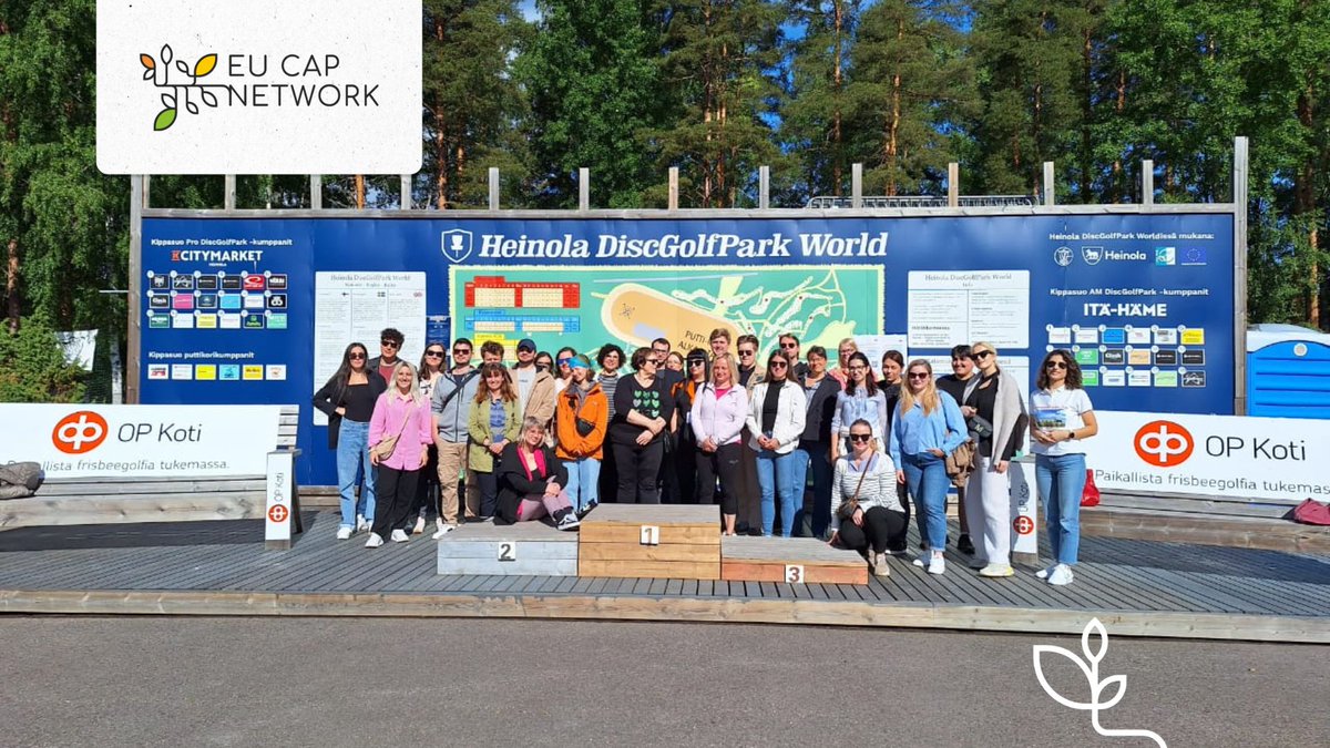 eucapnetwork's tweet photo. Field trips are happening now!

All participants from the #YoungLEADERForum are enjoying their time in Finland, discovering local projects about:

🌾 #Youth entrepreneuship
🌾Education for #RuralYouth
🌾National Cultural Heritage … and so much more!

🔗 https://t.co/HbM0x6ROgp https://t.co/fXDHaqHe57