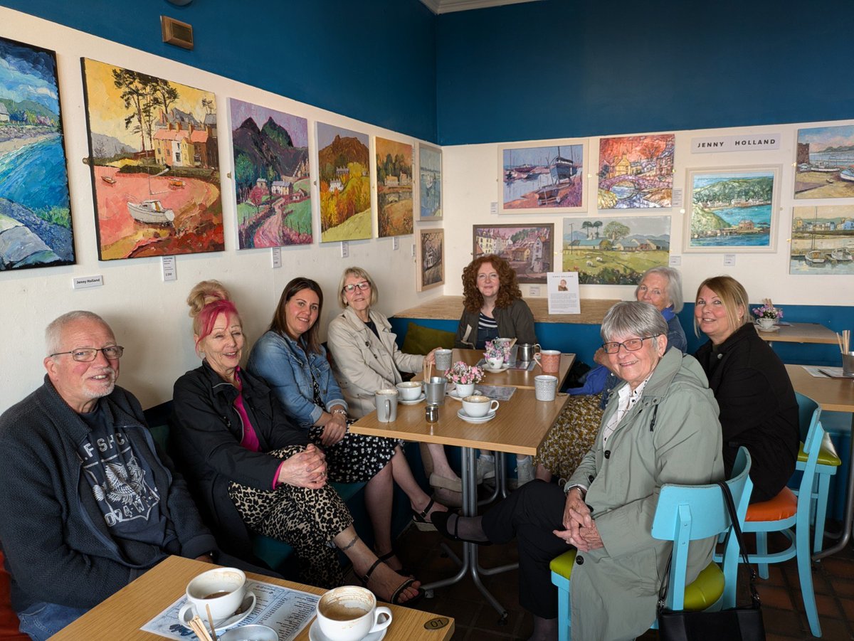 Lovely coffee  club☕️morning yesterday.  Well done Lou 😊