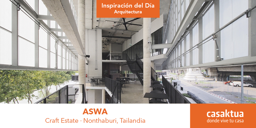 Sumérgete en la arquitectura vanguardista de #Tailandia: un restaurante triangular emerge entre el puente y el parque público, destacando la singularidad del entorno.

¡Déjate sorprender por su diseño innovador y su juego de luces! ✨🍴