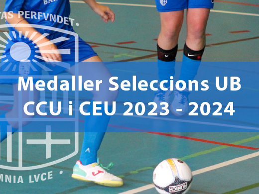 EsportsUB's tweet photo. #SeleccionsUB 🏆 | Resultats de les seleccions esportives de la @UniBarcelona als #CCU24 i #CEU24!
Enhorabona a tots i totes les esportistes que han participat enguany en les seleccions de la nostra universitat. 💙
👉 https://t.co/sW4KvrGPfc
#EsportsUB #EsportUniversitari https://t.co/LtqfXXQVH2