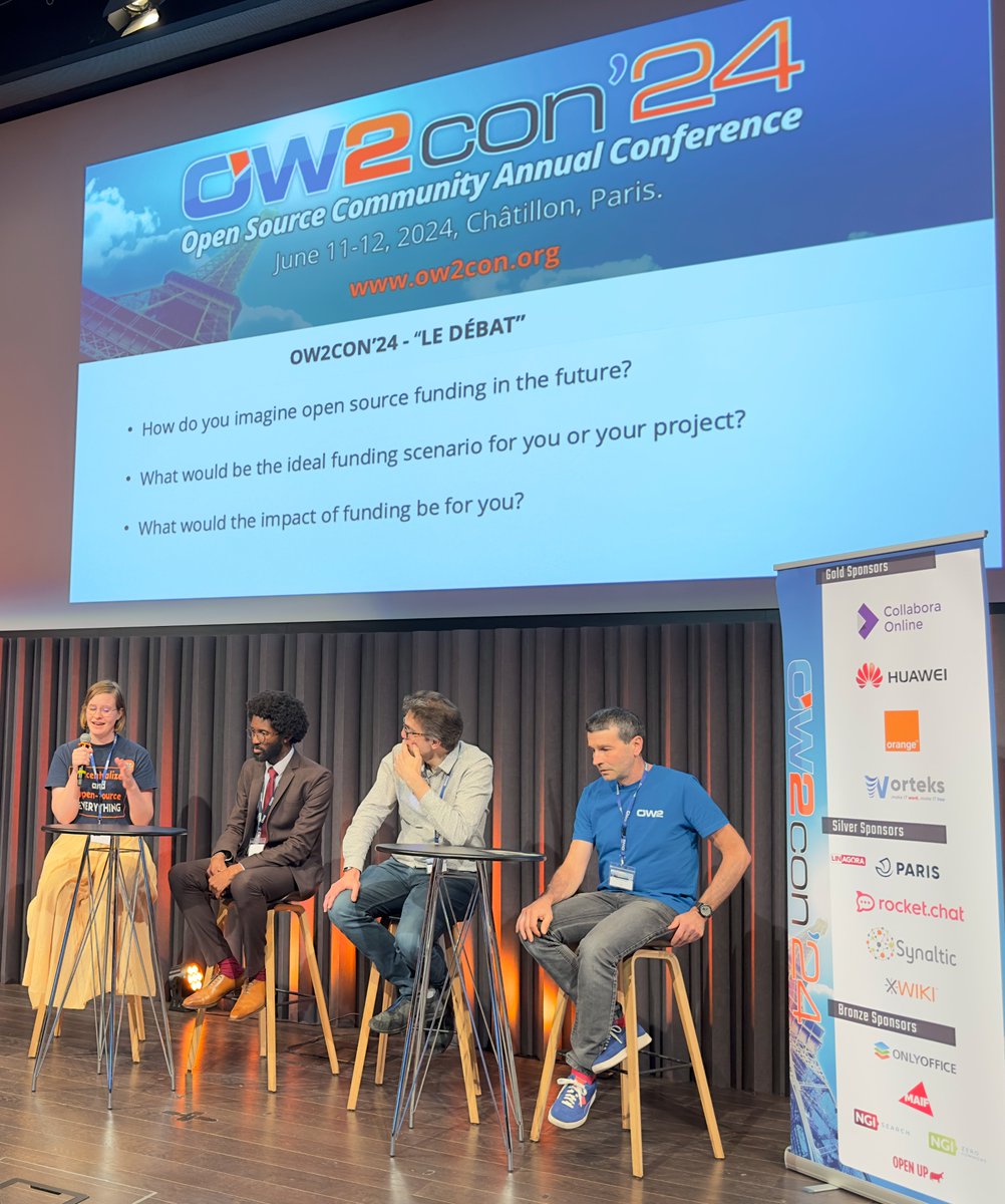 Open Source Economy (@os_economy) on Twitter photo We're invited to debate open source funding at <a href="/ow2/">OW2 โ https://fosstodon.org/@ow2</a> ๐ฐ๐ป
Did you miss it? Here's our point! ๐
Open source suffers from a significant economic disparity: despite a market size of $30.2 billion in 2023, only a few developers are compensated for their contributions. Why is this We're invited to debate open source funding at <a href="/ow2/">OW2 โ https://fosstodon.org/@ow2</a> ๐ฐ๐ป
Did you miss it? Here's our point! ๐
Open source suffers from a significant economic disparity: despite a market size of $30.2 billion in 2023, only a few developers are compensated for their contributions. Why is this
