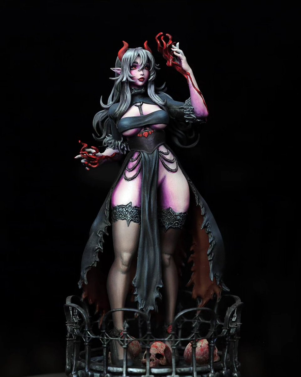 BicefaloBG's tweet photo. Mina The Blood Mage - @RAW_RoninArts

Resine 3d printed and hand painted model

#miniaturepainting
#pinturademiniaturas #waifu #pinupfigure #pinupminiature #kingdomdeathpinup #3dprinting #3dmodeling #roninartsworkshop #pinup #bloodmage https://t.co/R91I2W5OHD