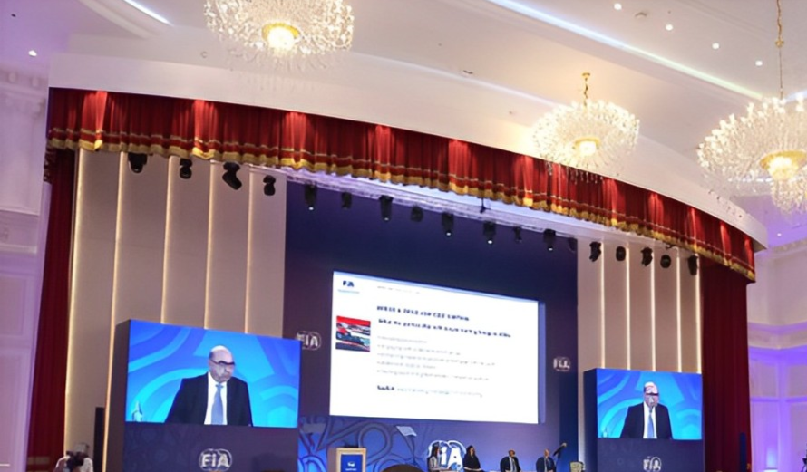 fmsci's tweet image. "President of FMSCI and CIK - Mr.Akbar Ebrahim🎙️presenting the 'Arrive and Drive'🚗low-cost karting model🏎️at the FIA Annual Conference📅in Samarkand, Uzbekistan🌍"

#FMSCI #CIK #AkbarEbrahim #ArriveAndDrive #Karting #LowCostKarting #FIAConference #Uzbekistan #Motorsport #Racing