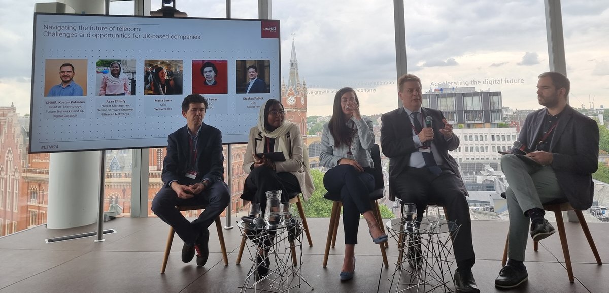 CableFree_SP's tweet photo. Thanks so much to #DigitalCatapult for organising an excellent event to discuss Future Networks including #5G! It was an honour to be invited to join the panel discussions on market opportunities, challenges &amp; future trends for Private &amp; Public networks
#LondonTechWeek #CableFree https://t.co/I1ViNdsnCs