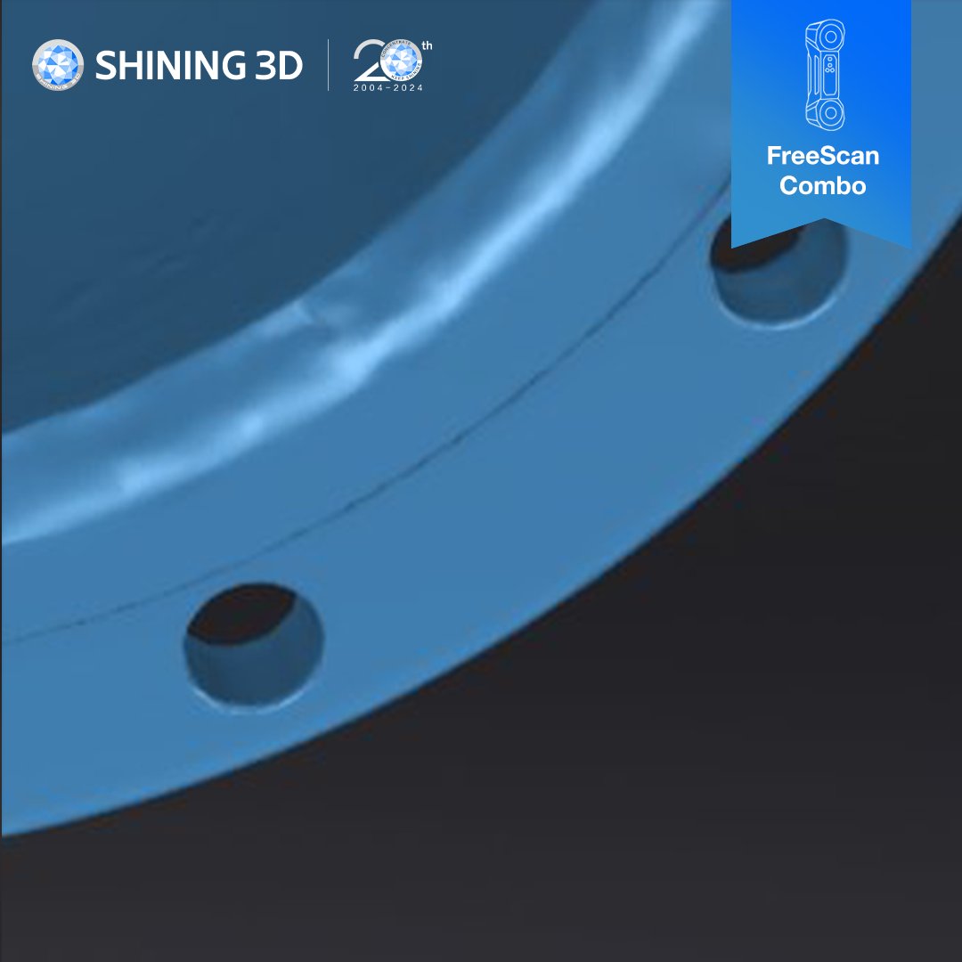 Shining3D's tweet image. 🚢 Ship Pipe Scanning with FreeScan Combo!
-
🧐The scanning speed of FreeScan Combo was fast. Even the smallest holes along the pipe edges were scanned with stunning clarity. 
-
#FreeScanCombo #3DScan #Inspection