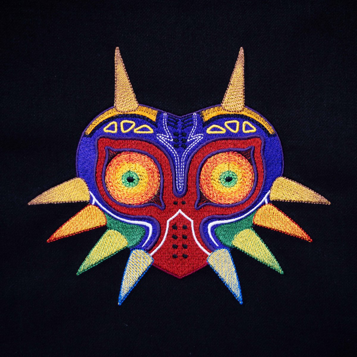 threadedinkstu's tweet photo. Majora's Mask.

#threadedink #threadedinkstudio #embroidery #machineembroidery #digitalembroidery #zelda #link #majora #majorasmask https://t.co/KDfJM5t2Cr