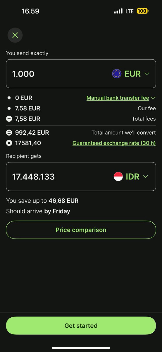 naadh's tweet photo. Euro sampe nyentuh 17.500 😂 https://t.co/Zte74XnxqK