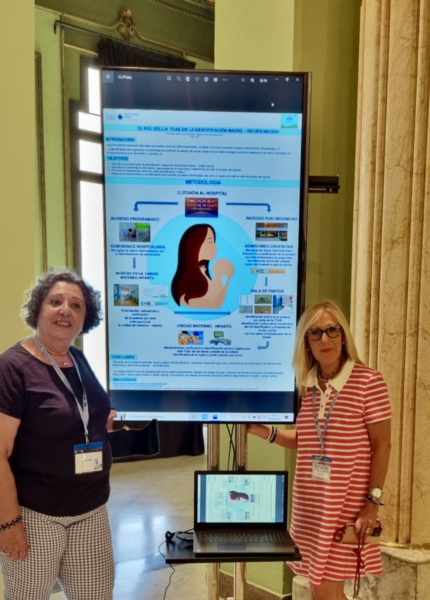 Hospitaligd's tweet photo. 🙌 Les tècniques en cures d'infermeria Vicky Caldito, Ester Inglés, Marta Gris, Anna Ribé, Marga Justo i Sara Rodríguez, han participat un any més al Congrés Nacional de Tècnics en Cures d'Infermeria i TES, on han presentat 3️⃣ pòsters, un dels quals ha sigut finalista.
#somCSA https://t.co/wmn25jh450