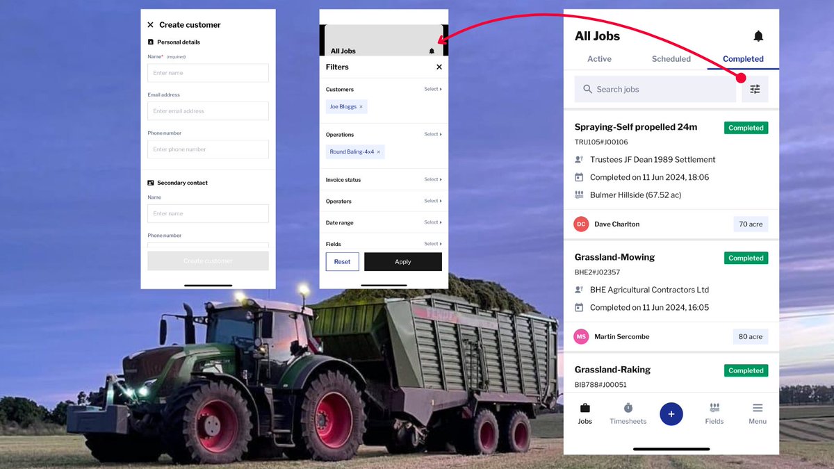 NEW APP UPDATE 📲✅

Featuring:
- Job filters on the jobs page. All jobs can be searched easily using the filter search options, same as the computer dashboard.

- Customers can now be added on the app for Admins &amp; Managers.

- General bug fixes and improvements

<a href="/TheNAAC/">The NAAC</a>
