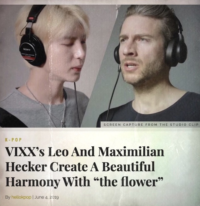Max_Hecker's tweet photo. 🌸 In the past, everyone will be world-famous for 15 minutes (part VII) 🌸

@RealVIXX @hellokpop @weverseofficial #빅스 #vixx #leo #레오 #정택운 #muse #kpop #케이팝 #hallyu #한류

@JUNGTW_LEO &amp; MAXIMILIAN HECKER – 🌸THE FLOWER🌸 (2019) MV: 
➡️ https://t.co/U7Xq8dqOGZ https://t.co/LvMtTyVfHO