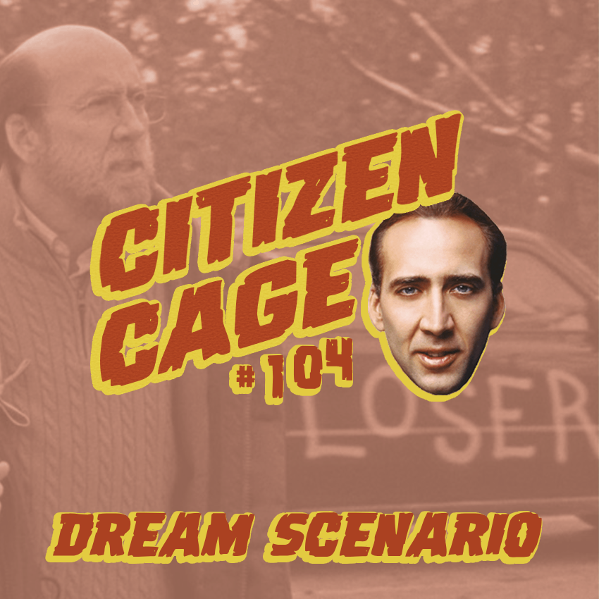 CitizenCagePod's tweet photo. L'épisode 104 sur Dream Scenario est sorti ! Nicolas Cage s'y introduit dans les rêves de la population mondiale, un jour comme un autre pour nous.
🎧Apple : https://t.co/cLnBogkCSK 
🎧Spotify : https://t.co/FZ6Lr5iDBa 
🎧Deezer : https://t.co/9KrZoOSefx https://t.co/7sHeJLdAUB