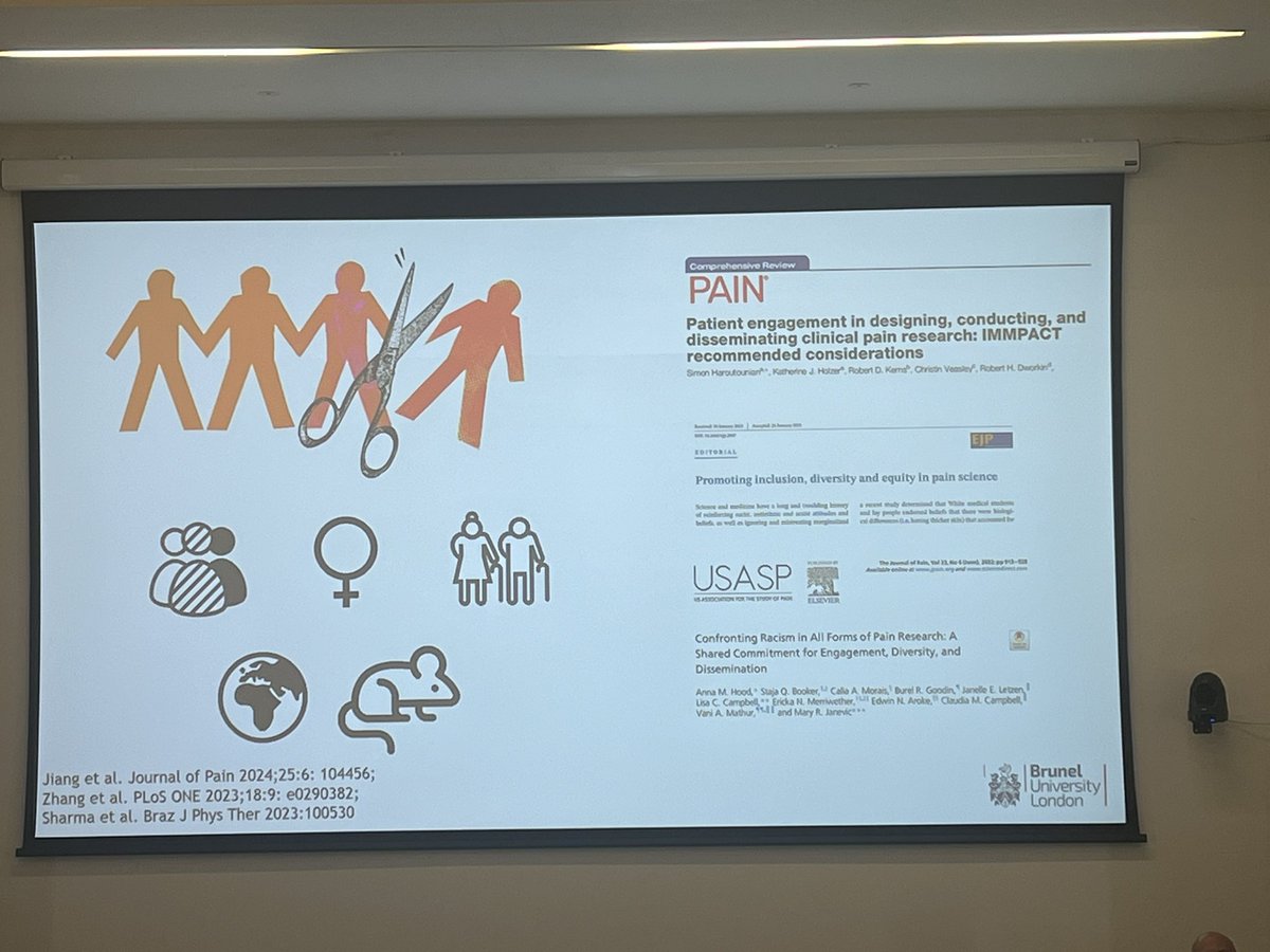 WoodwicksLianne's tweet photo. Fantastic opening plenary at #SBPR2024 #SBPR24 by @NeilOConnell about the trustworthiness of pain research- thought provoking, and worrying in equal measure! https://t.co/YNoN327avM