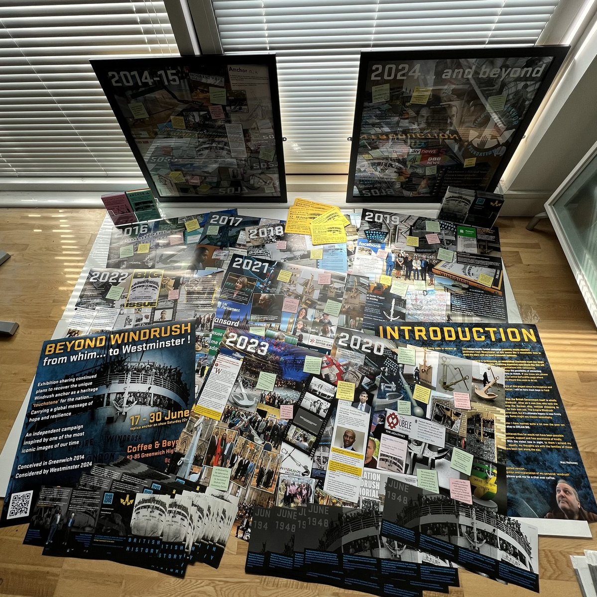 HUGE thanks to <a href="/SBSPrinting/">Graham Milton</a> 🤗 who have reproduced a range of quality material for my informative exhibition about efforts to recover the #WindrushAnchor 

Show runs 17-30 June…
With a FULL SCALE REPLICA ANCHOR displayed on Windrush Day Sat 22nd !
#KeepItLocal
<a href="/Royal_Greenwich/">Royal Borough of Greenwich</a>