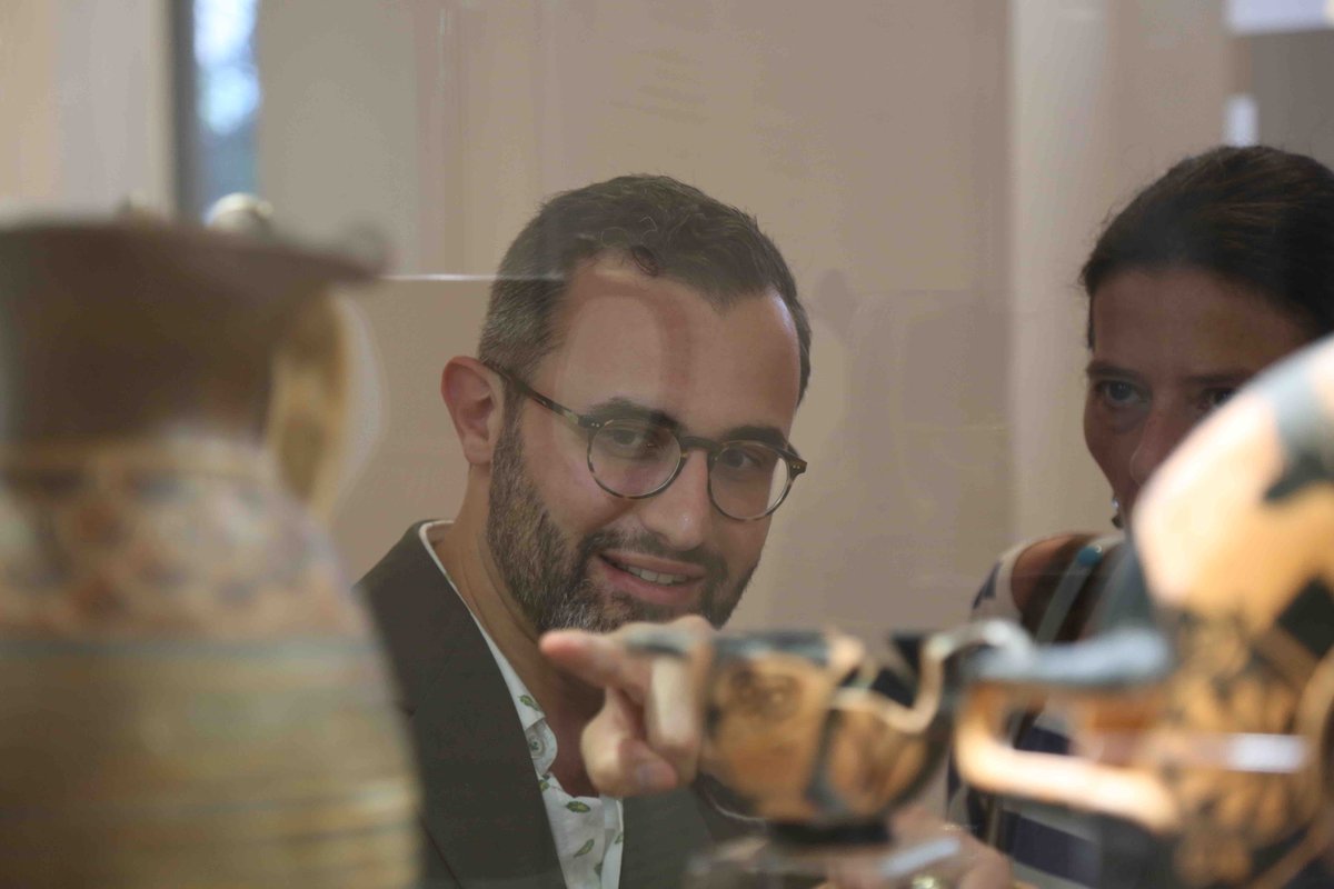 [#GEA2024] Un museo per l’École #ResEFE
📣 Prenotate il vostro posto per una visita guidata alla mostra anniversario!
📅 sabato 15/06, ore 10.45; 11.30 e 12.15 (a scelta, 30’)
📍 ef_rome
Gratuito su prenotazione: 
🔗 ow.ly/beYC50ShH6M
🏺@christian_mazet <a href="/inrap/">Inrap</a> #JEArcheo