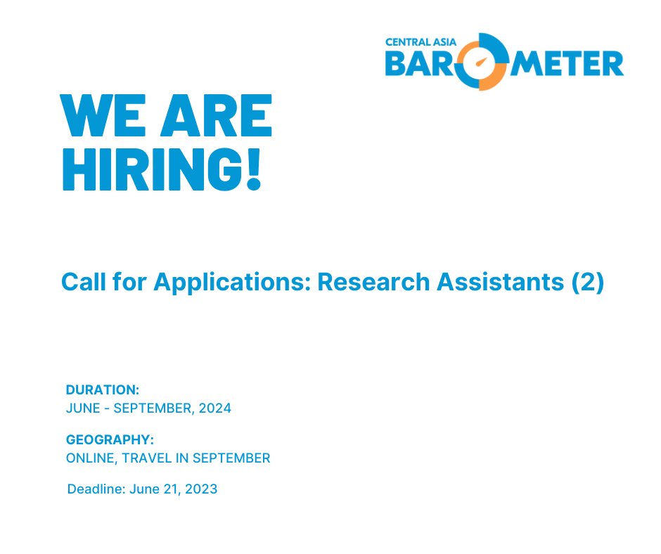 Central Asia Barometer tweet media
