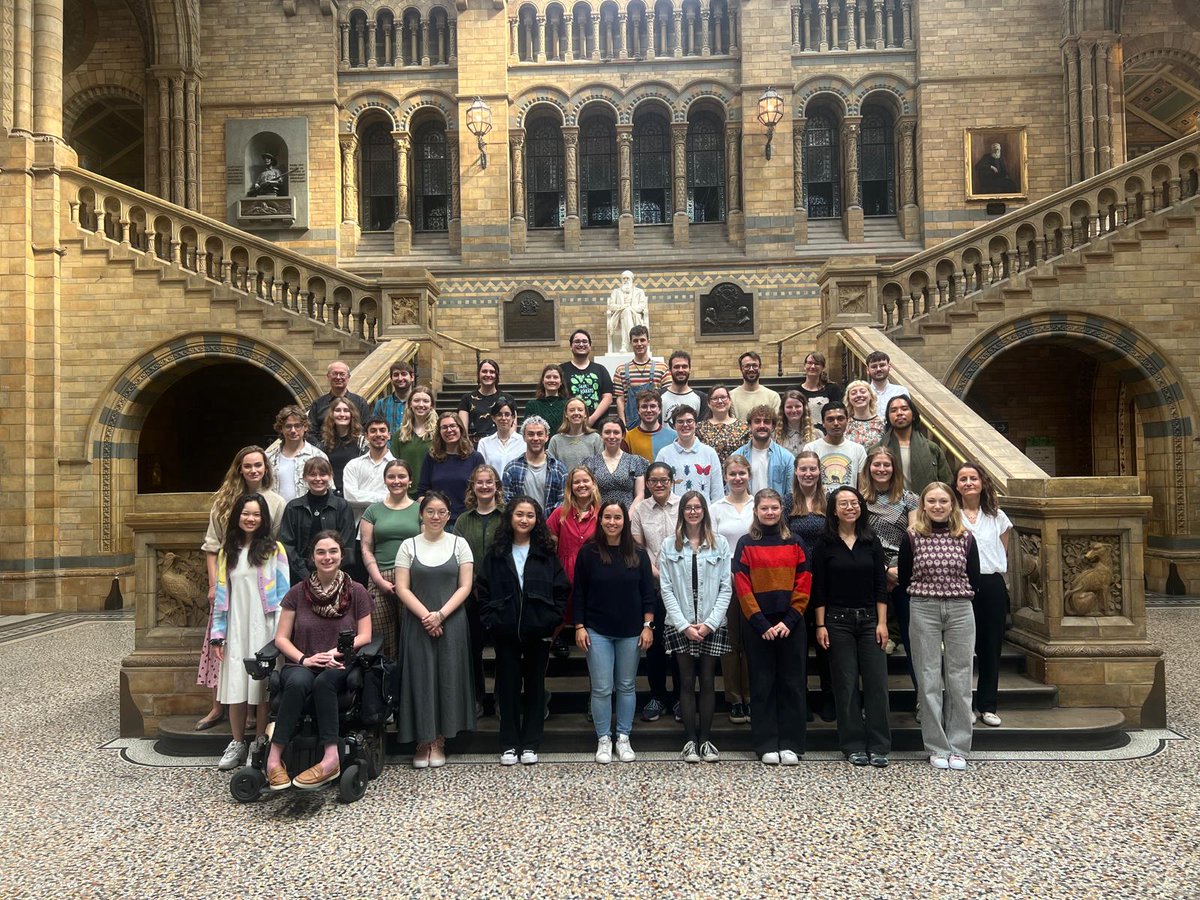 Conference group photo with Darwin! #NHMSC2024