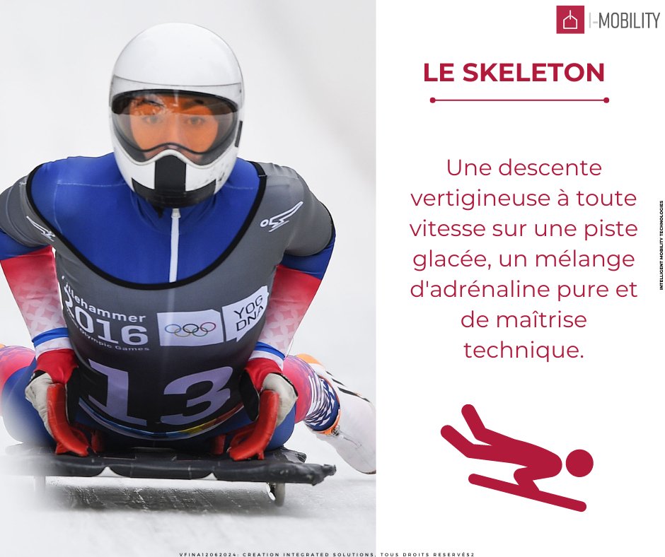iMobility_IMT's tweet photo. Chez INTELLIGENT MOBILITY TECHNOLOGIES, assurent des trajets confortables pour rejoindre ces sites de compétition prestigieux. 🚗
#Skeleton #JeuxOlympiques #Sportdhiver #Descente #Vitesse #Technique #INTELLIGENTMOBILITYTECHNOLOGIES #ÎledeFrance https://t.co/gzQmB6xceu