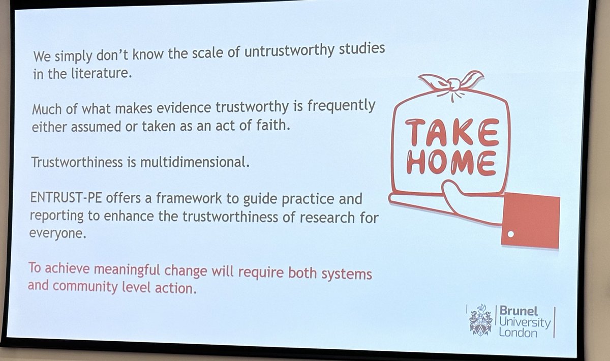 Great opening session from <a href="/NeilOConnell/">Neil O'Connell</a>  exploring issues of trustworthiness in pain research at #SBPR24 in sunny Aberdeen today