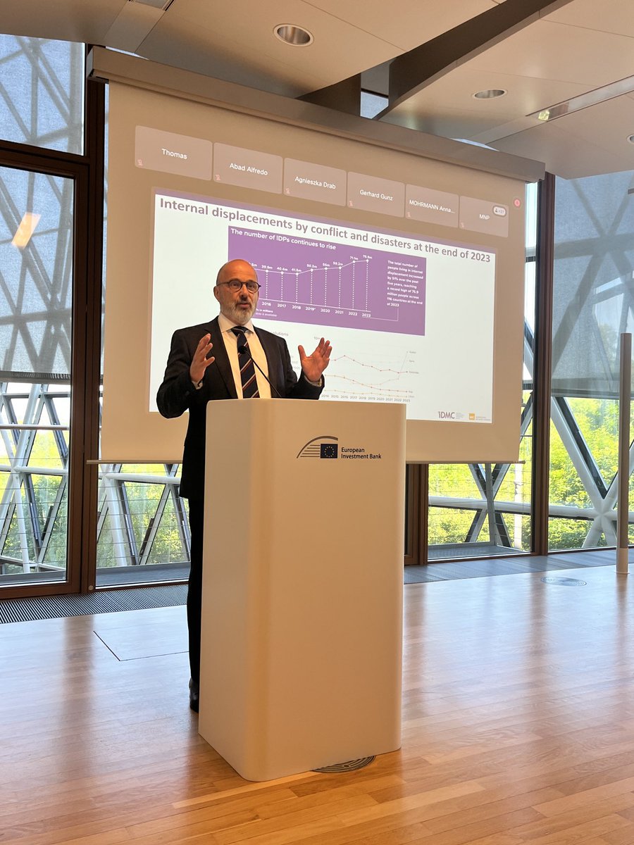 Robert Piper (@unpiper) on Twitter photo Privileged to be visiting the European Investment Bank <a href="/EIB/">European Investment Bank</a> in Luxembourg today for the first time, to exchange with Board members and staff on the issue of internal displacement. Privileged to be visiting the European Investment Bank <a href="/EIB/">European Investment Bank</a> in Luxembourg today for the first time, to exchange with Board members and staff on the issue of internal displacement.