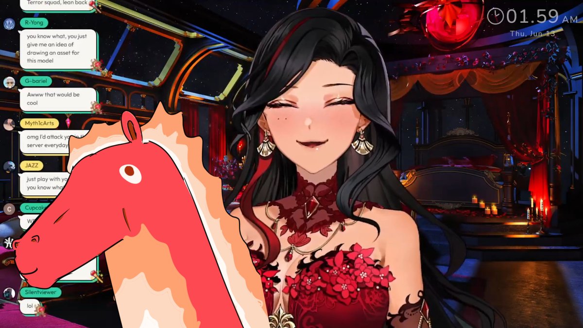 R_Yong1990's tweet photo. Scarle keep moving forward and backward in her 2.0 model, so i give her HORSE SCARLING asset for her to riding on us #ScarleYonaguni #ScarleArt #ScarleAssets https://t.co/de3YN1PqYi