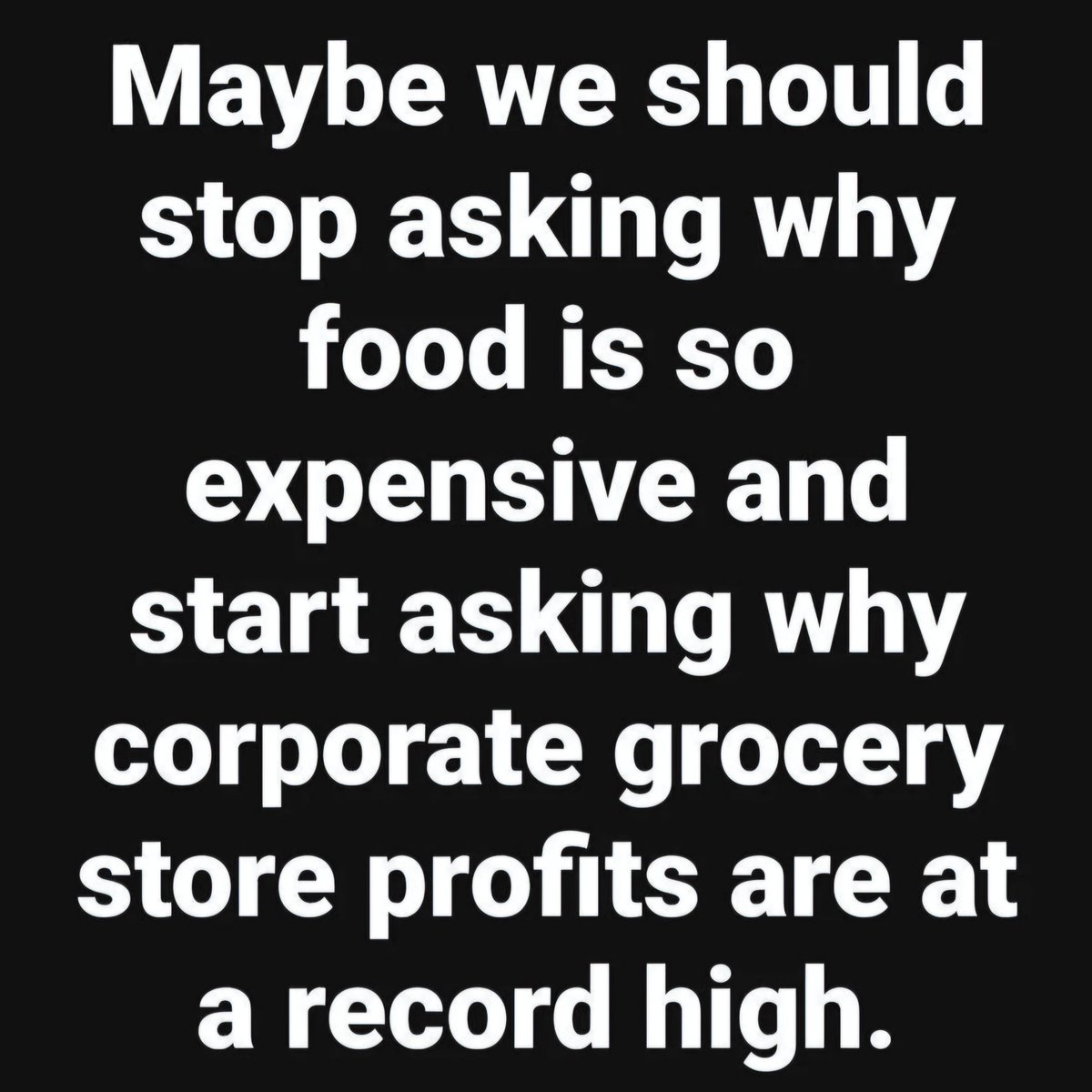 Hint:  It's not inflation