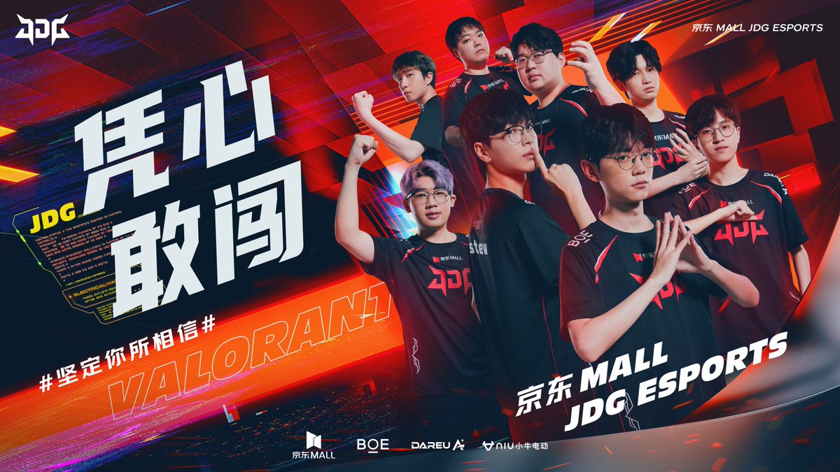 JDG Valorant Roster Announcement:

Players:
JDG-Viva  
JDG-stew  @stew_yc 
JDG-jkuro  
JDG-YHchen  <a href="/YHchen411/">YHchen</a> 
JDG-Z1Yan 
JDG-MarT1n  

Management and Coaching Staff:
Manager: Jayce 
Head Coach: Anaks <a href="/Anaks000/">Anaks</a> 
Assistant Coach: Billyo 
Team Leader: Phong 
Translator: Quan