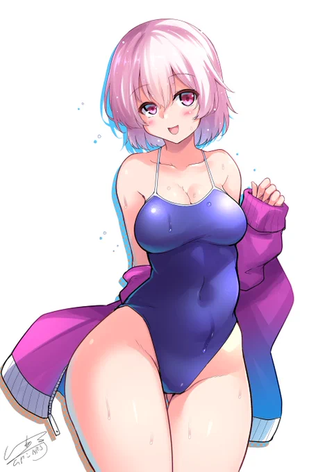 最近絵あげれてないのと、暑いので、Vさん水着絵投下#のっす曼荼羅#まひゆあーと#くさつたーと#ゆたフレあーと 
