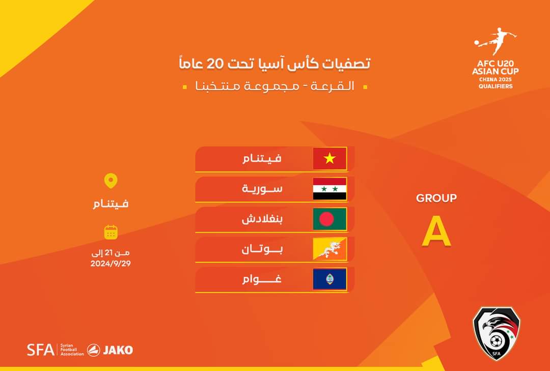 Syrian Football Association tweet media