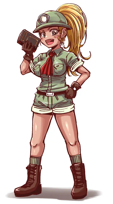 当時プレイした記憶を頼りにうろ覚えでペパマリのクリスチーヌ描いたけど多分これで合ってるはず我の記憶力を舐めるな 