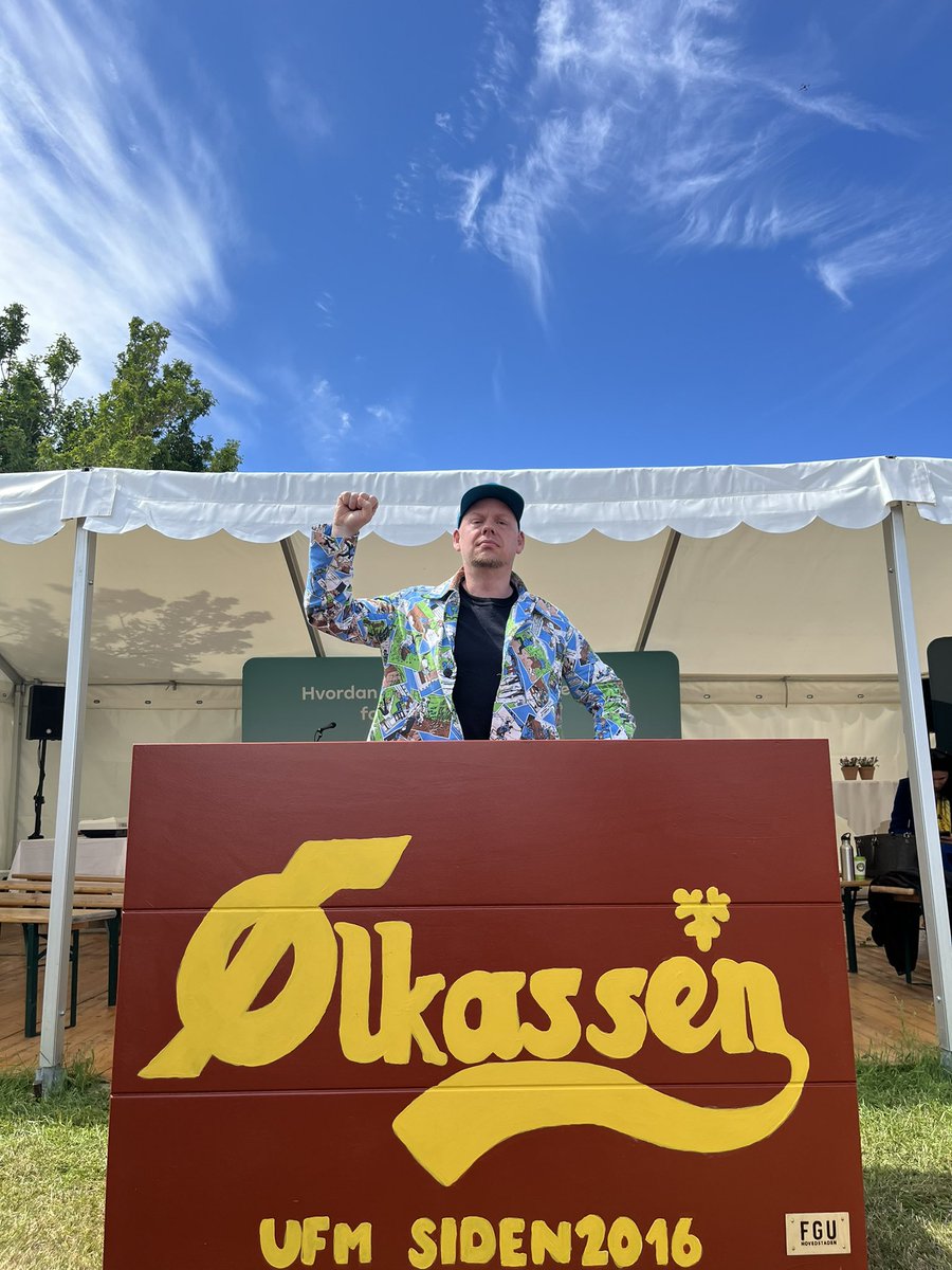 Hej #FM24 - kl 12 åbner jeg Andels stand “Den Grønne Plads” med en halv times solo-freestyle-show, kom glad…