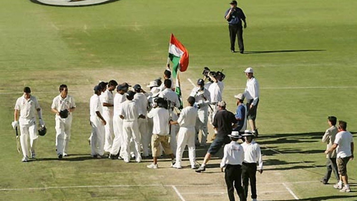 6th January 2008, India loose to Australia in a very controversial test match at Sydney . Harbhajan Singh was almost banned from 2 tests (due to Monkey Gate) and India were on the verge of pulling out of the series. Amidst of all these things India were scheduled to play