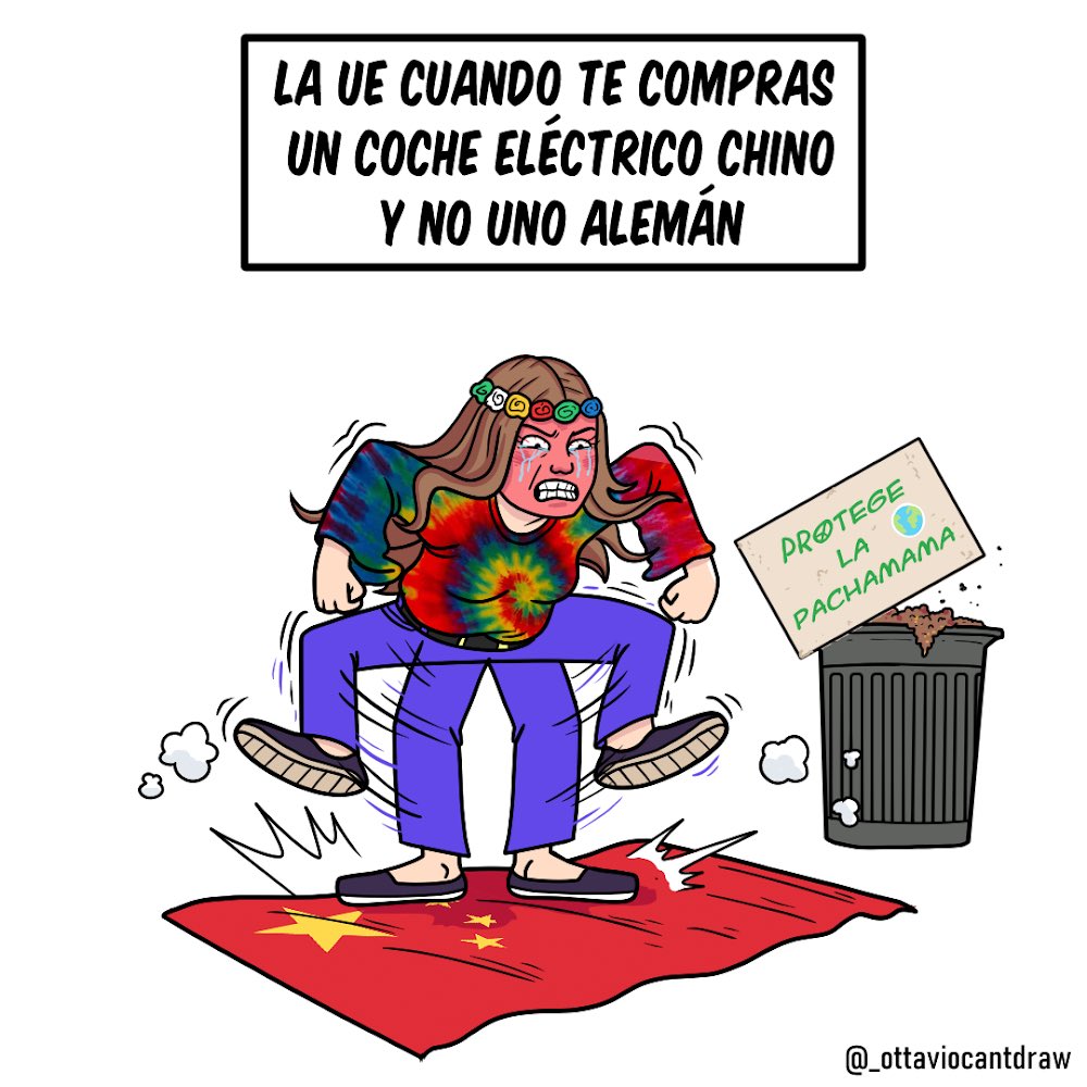 Bruselas impone aranceles a la importación de vehículo eléctricos chinos👇🏼
