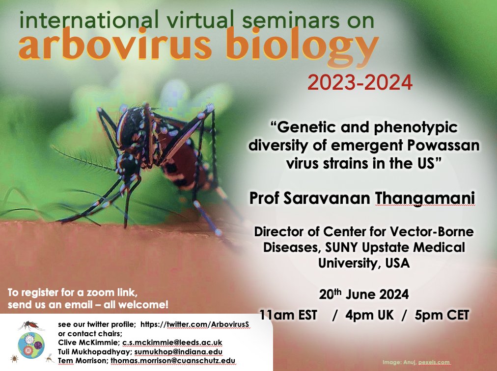 ArbovirusS's tweet photo. We have a great seminar THURSDAY 20th for all those into #emerging_viruses #tick_borne infections 🕷️With @Thangamani_Lab discussing their latest findings. All welcome - come join us and help with a RT to spread the word. Read more about their work here: https://t.co/pJgS6S3ttA🙂 https://t.co/sjWm8lE8J5