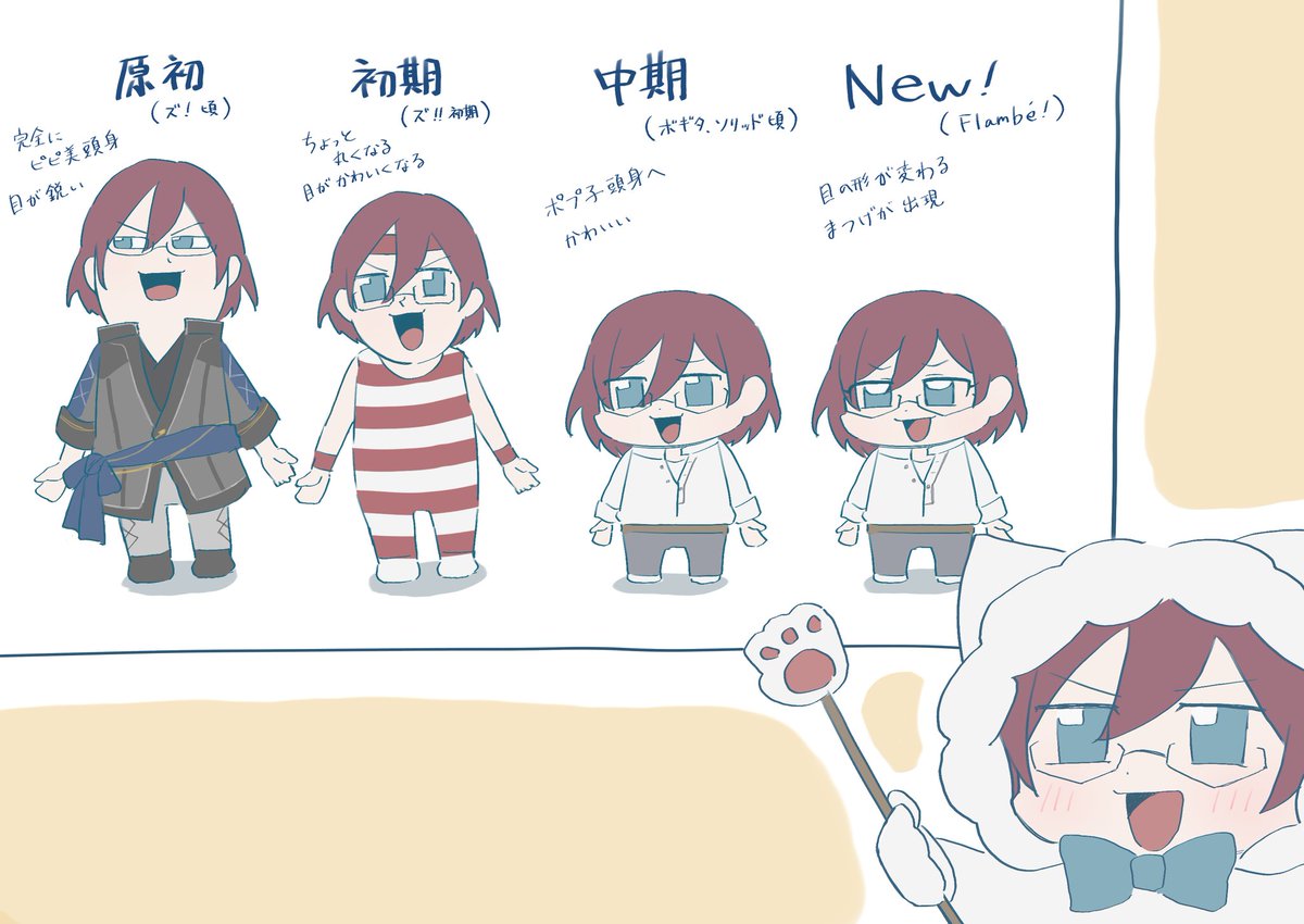 adddk_04_'s tweet photo. ぶく茨ちゃんの進化について解説してくれるいばにゃん https://t.co/t7zeasMWwA