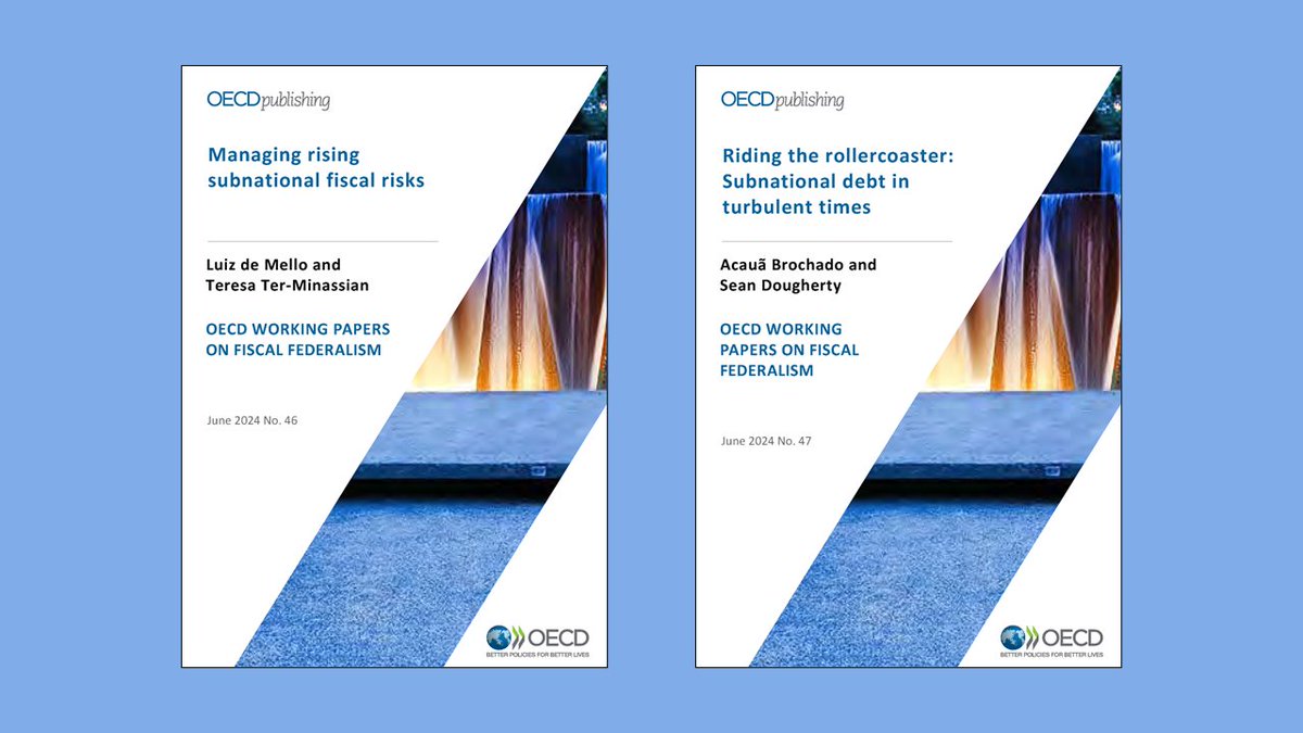 [OUT NOW] Two NEW Fiscal Federalism Working Papers have just been released!

🧵⤵️