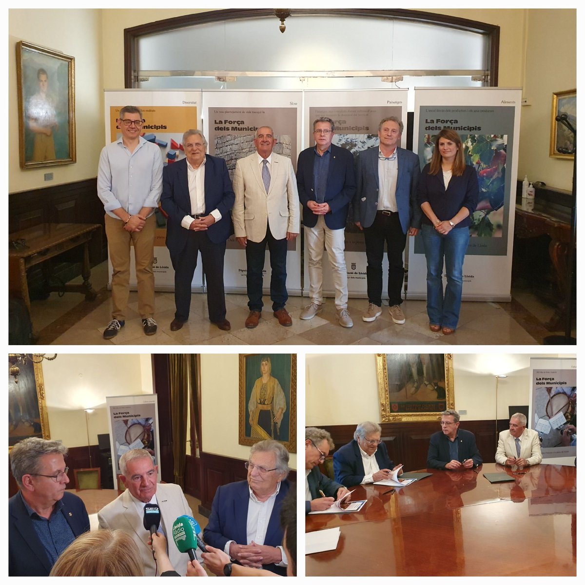 Renovació del conveni de col·laboració entre la Fundació ICG i l'Orquestra Simfònica Julià Carbonell amb l'objectiu de continuar implicats en donar suport al patrimoni històric, a la cultura i a la música pròpies de les comarques de Lleida.
Més info: 👉 goo.su/Vez0Q