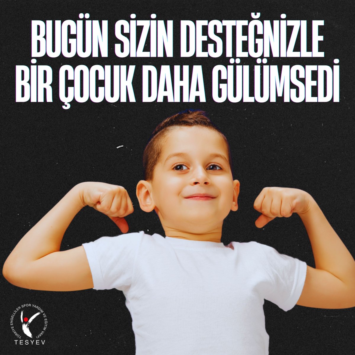tesyev's tweet photo. Bir çocuğun gülüşü, bir toplumun umudu
TESYEV ile her bağış, bir yaşamı aydınlatır. Siz de bu ışığa katkıda bulunun.
Gelin siz de bağışçımız olun. #TESYEV
https://t.co/nXVFlIAgSy https://t.co/VNNJ268SDq