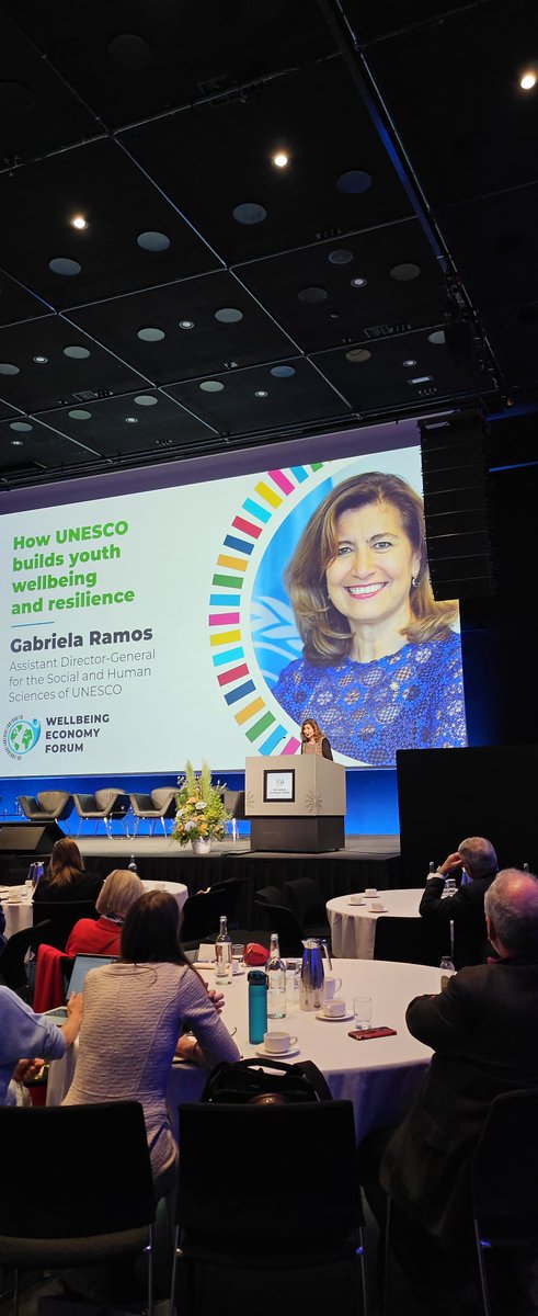 We also need to listen to people, and advance programs to support #youth, #women and disadvantaged communities that are usually racialized. 

Congrats to #Iceland for triggering this important debate at the #WellbeingEconomy Forum!