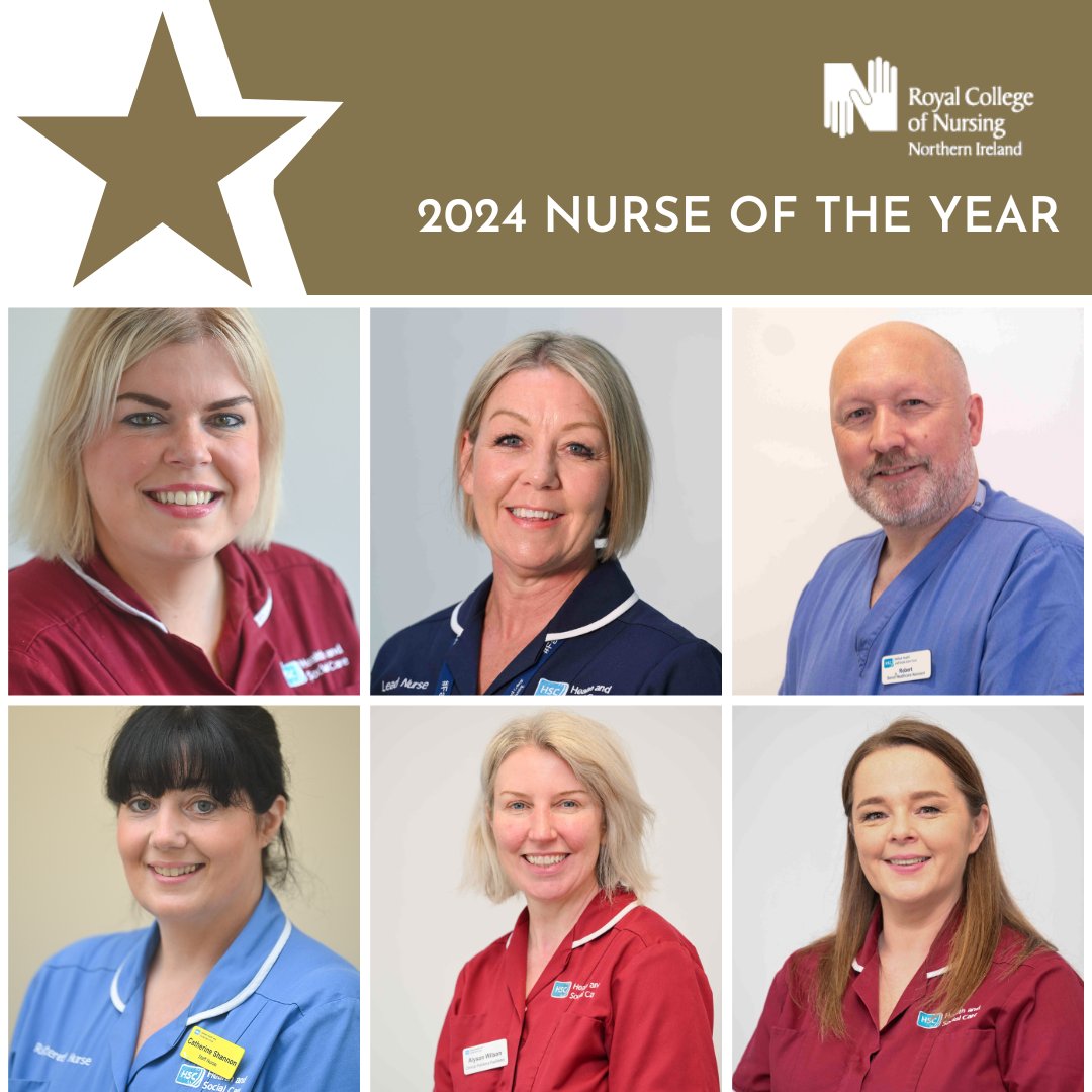 The best of luck to Suzie, Sharon, Robert, Catherine, Alyson and Roisin, all nominees for tonight’s RCN NI Nurse of The Year Awards taking place in the Culloden Hotel. We are all immensely proud of you. #RCNAwards #BeingBelfast #BelfastTrust